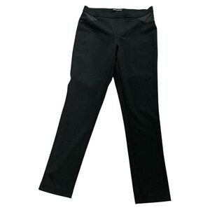 DKNY BLACK SLIP ON WOMENS SLACKS SIZW M/M